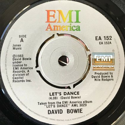 Bowie's enige nummer één-hit