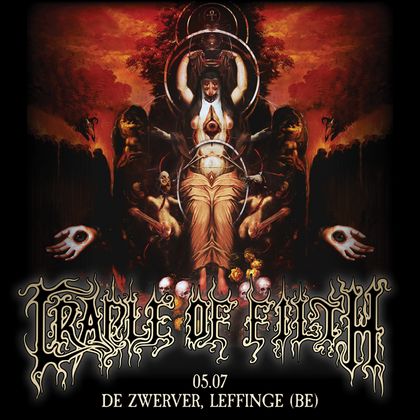 De Zwerver krijgt Cradle Of Filth over de vloer