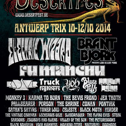 Desertfest 2014 - zand en metaal