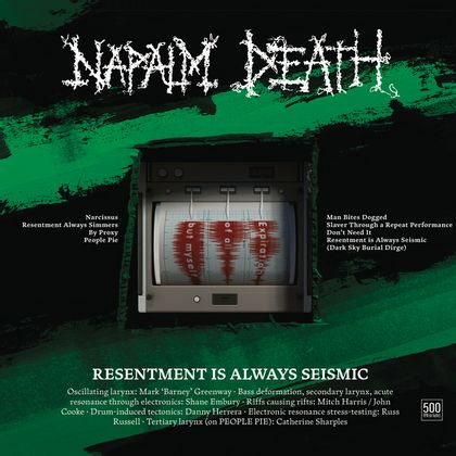 Napalm Death - 'Resentment Is Always Seismic - A Final Throw Of Throes'